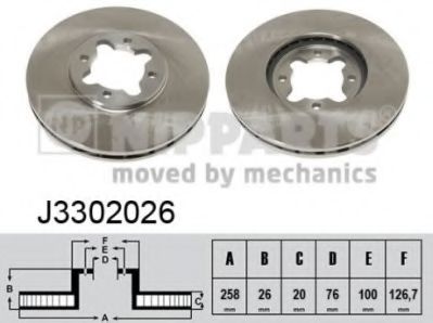 NIPPARTS J3302026