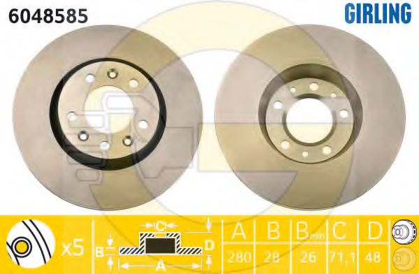 GIRLING 6048585