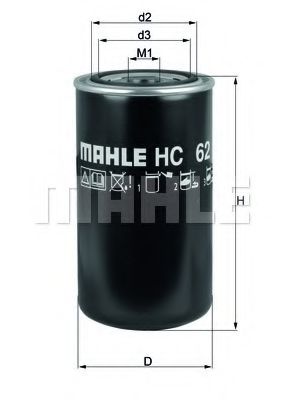 MAHLE ORIGINAL HC 62
