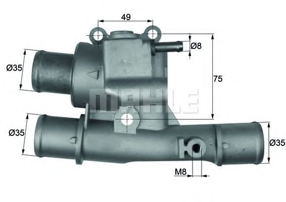 MAHLE ORIGINAL TI 130 88