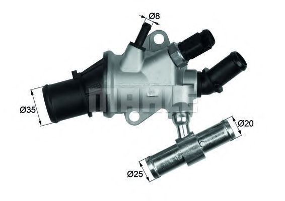 MAHLE ORIGINAL TI 157 88