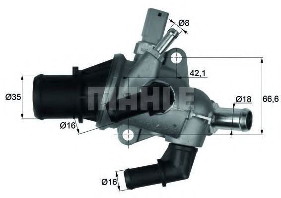 MAHLE ORIGINAL TI 158 83