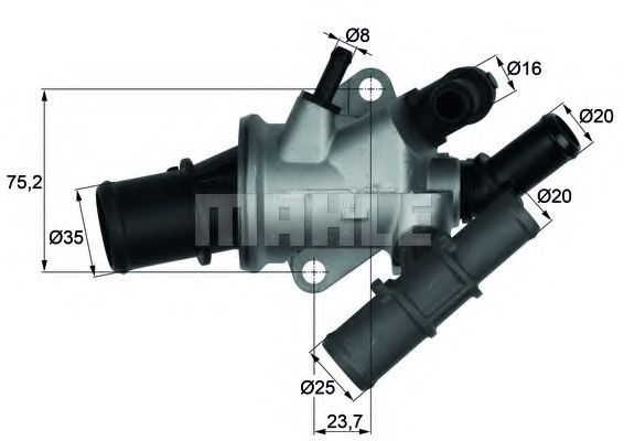 MAHLE ORIGINAL TI 165 88