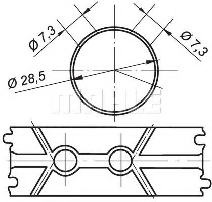 MAHLE ORIGINAL 001 BB 18805 300