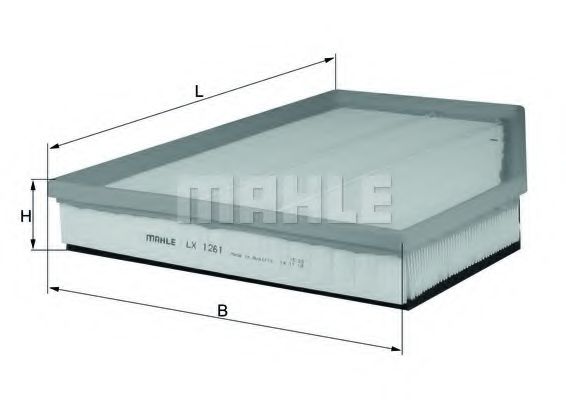 MAHLE ORIGINAL LX 1261