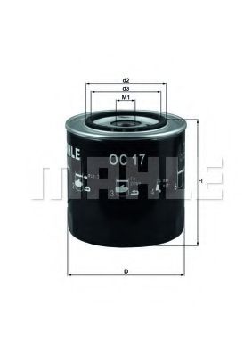 MAHLE ORIGINAL OC 17