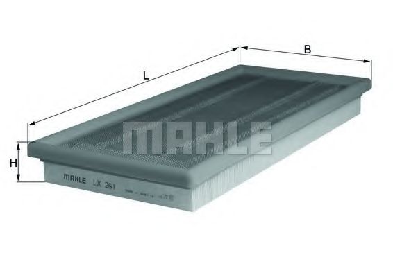 MAHLE ORIGINAL LX 261