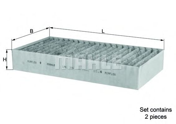 MAHLE ORIGINAL LAK 295/S