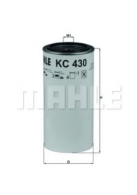 MAHLE ORIGINAL KC 430D