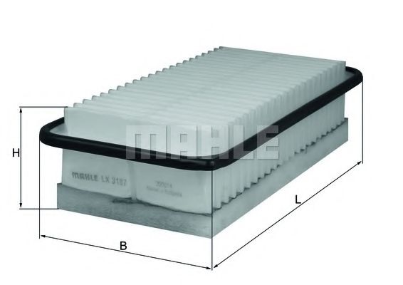 MAHLE ORIGINAL LX 3187