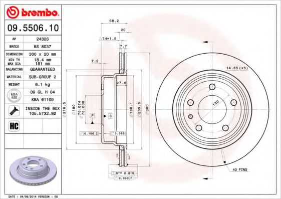 BRECO BS 8037