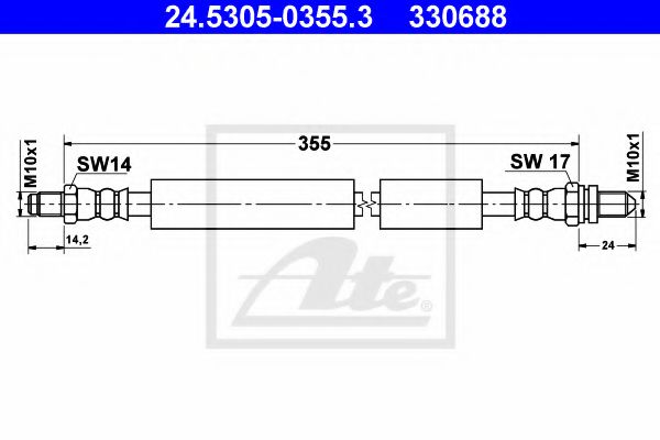 ATE 24.5305-0355.3