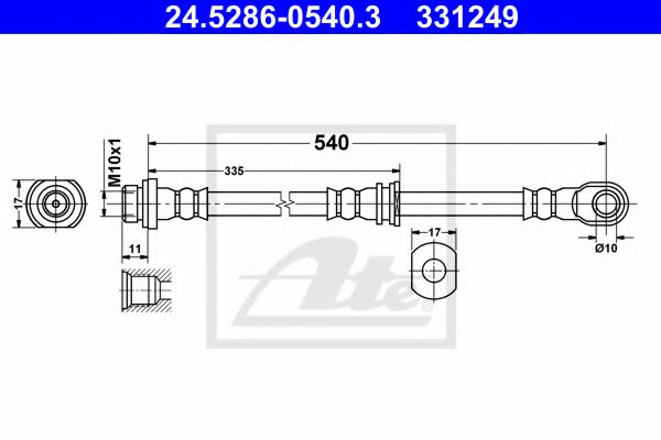 ATE 24.5286-0540.3