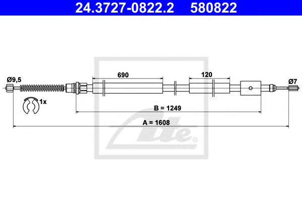 ATE 24.3727-0822.2