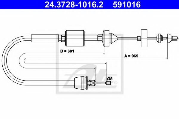 ATE 24.3728-1016.2