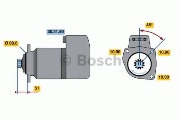 BOSCH 0 001 416 070