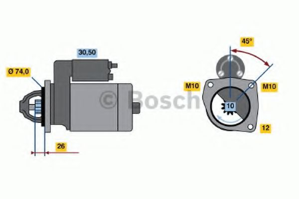 BOSCH 0 986 018 711