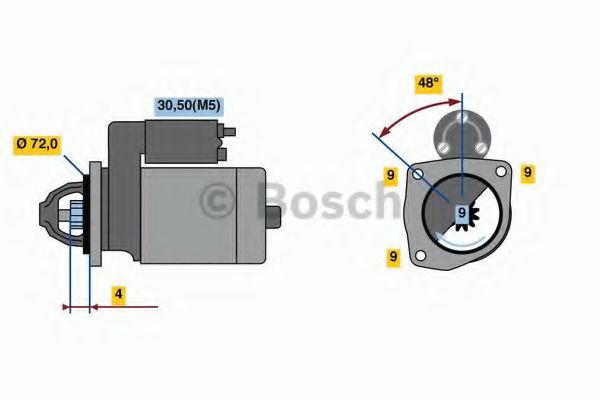 BOSCH 0 986 020 091