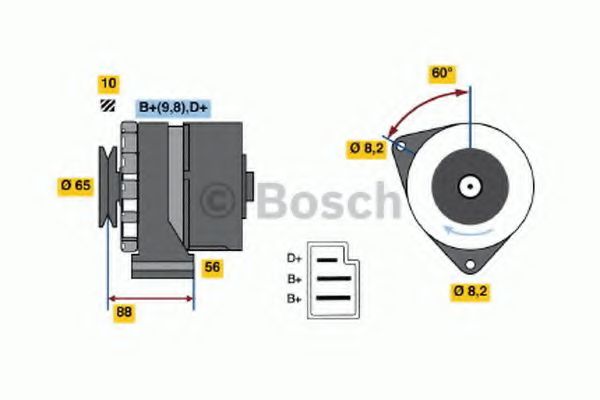 BOSCH 0 986 030 580