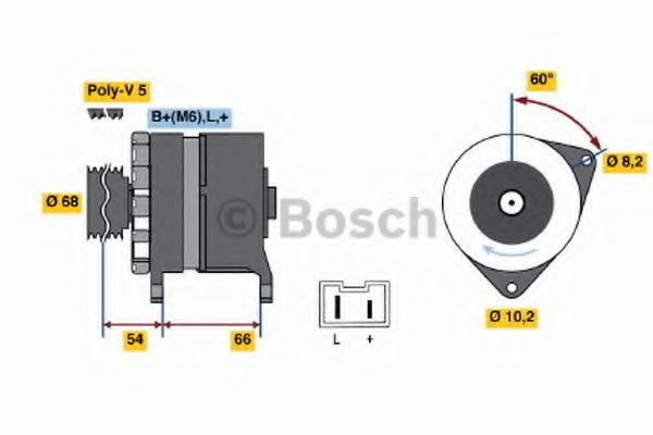 BOSCH 0 986 040 041