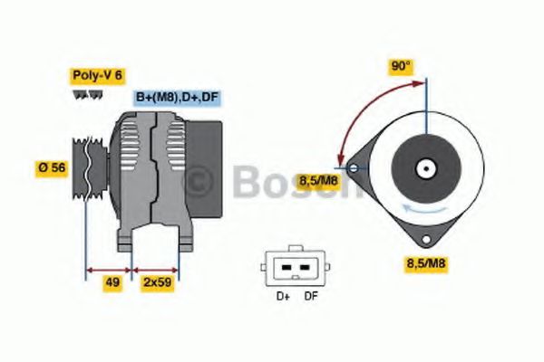 BOSCH 0 986 040 970