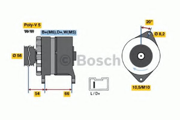 BOSCH 0 986 043 151