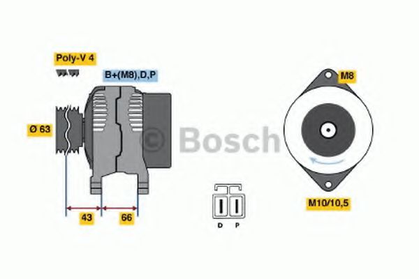 BOSCH 0 986 045 491