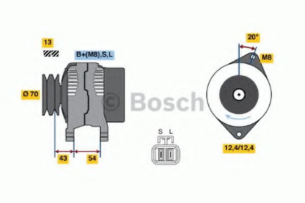 BOSCH 0 986 045 611