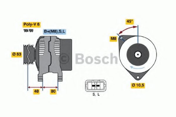 BOSCH 0 986 045 621