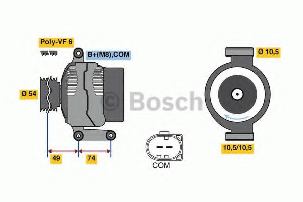 BOSCH 0 986 047 940