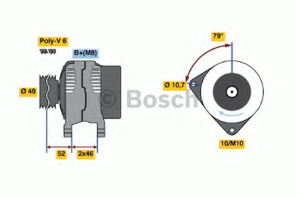 BOSCH 0 986 048 911