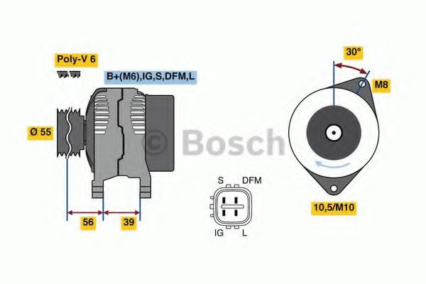 BOSCH 0 986 080 460