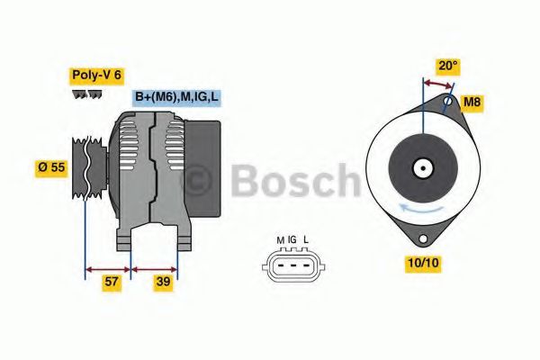 BOSCH 0 986 080 590