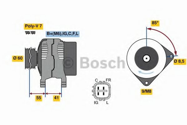 BOSCH 0 986 080 730