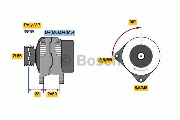 BOSCH 0 986 080 950