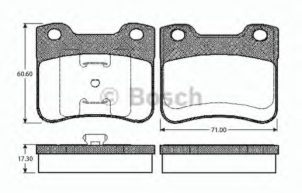 BOSCH 0 986 TB2 129