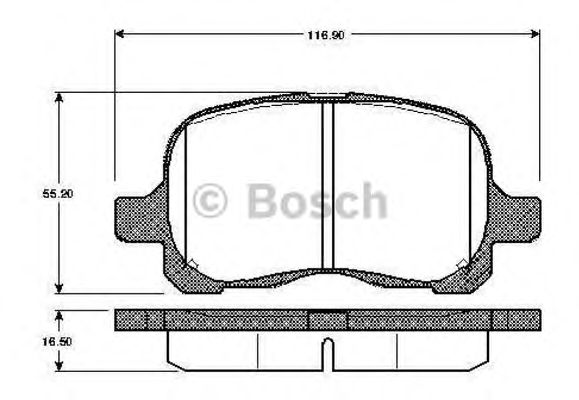 BOSCH 0 986 TB2 326