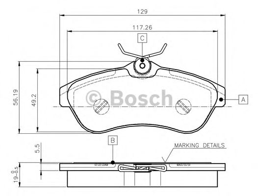 BOSCH 0 986 TB2 419