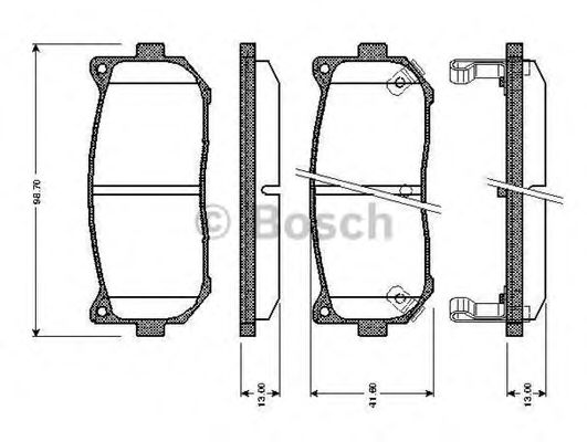 BOSCH 0 986 TB2 321