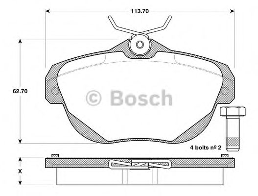 BOSCH 0 986 TB3 131