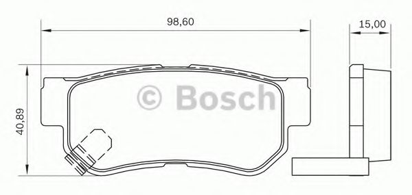 BOSCH 0 986 BB0 780