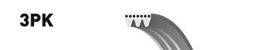 GATES 3PK1005