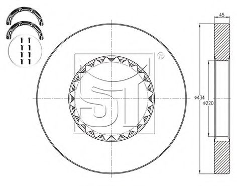 ST-TEMPLIN 03.110.4020.040