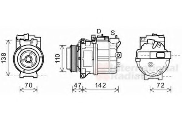 VAN WEZEL 0200K208