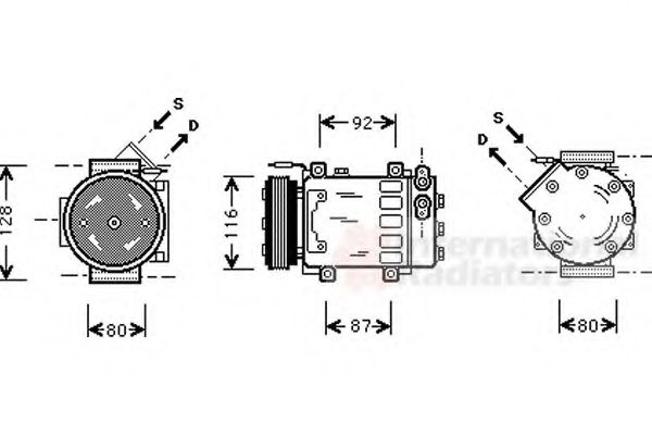 VAN WEZEL 4300K079