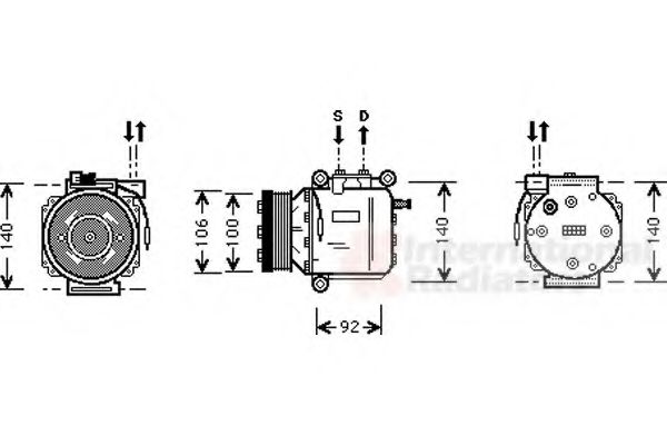 VAN WEZEL 4700K053