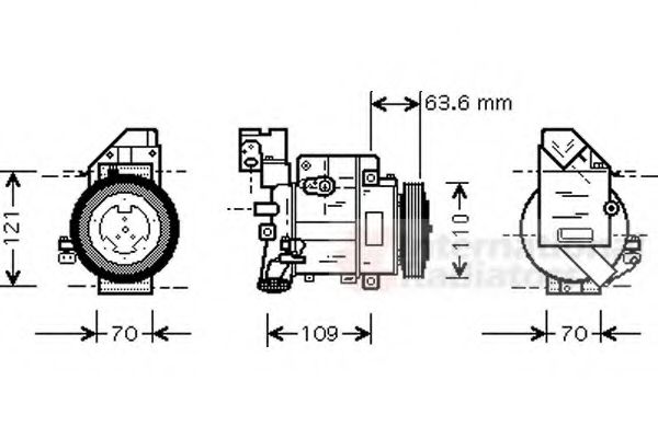 VAN WEZEL 3000K425