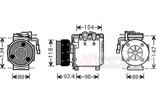 VAN WEZEL 3200K212