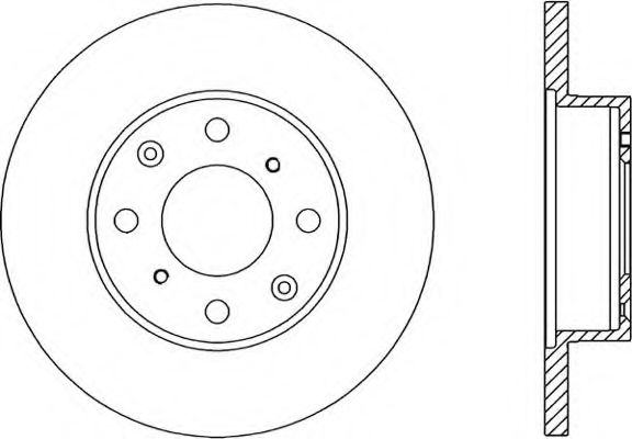 OPEN PARTS BDR1063.10