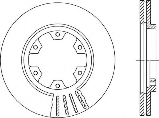 OPEN PARTS BDR1384.20